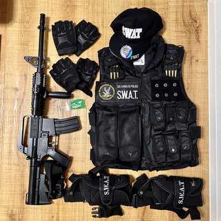 ハロウィン SWAT フルセット マシンガン付き
