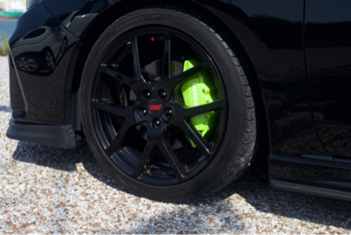 WEBERsports キャリパーカバー(Kグリーン) インプレッサG4/インプレッサスポーツ対応