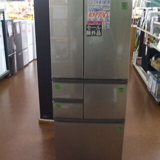 【店頭受け渡し】　SHARP　冷凍冷蔵庫　SJ-F502F　502L　2020年製　中古品