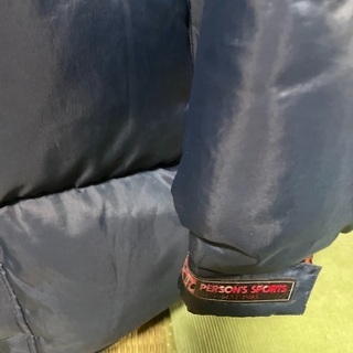 パーソンズ　ダウン　中古　ネイビー　Lサイズの画像