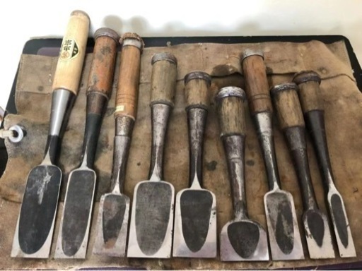 鑿ノミ　９本セット