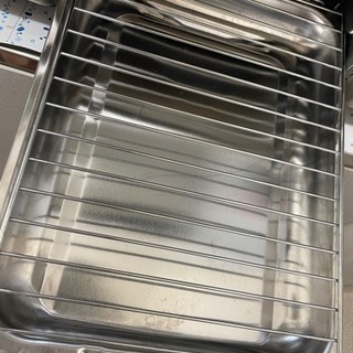 リンナイ 2口ガスコンロ　グリル付き（都市ガス対応）の画像