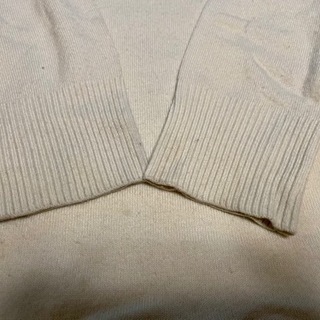 【お取引者様と交渉中】 GAP ホワイトセーター　Sサイズの画像