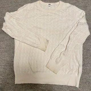 【お取引者様と交渉中】 UNIQLO ケーブル編みセーター　XLサイズ