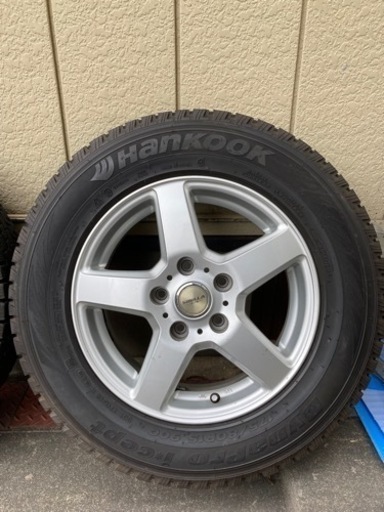 中古!スタッドレスタイヤ4本セット 175/80R15 ホンダZ、パジェロミニ、ジムニーに