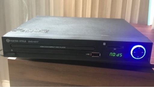 【美品】VERTEX STYLE HDMI端子搭載DVDプレーヤー