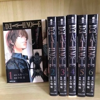 漫画本　デスノート　文庫版　1-6巻　中古