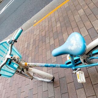 女の子　子供自転車　22インチの画像