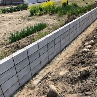 ブロック積みの画像
