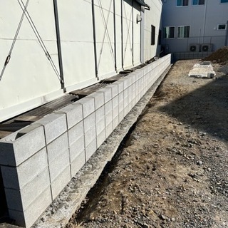 ブロック積みの画像