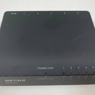 BUFFALO ギガスイッチングハブ5PORTの画像