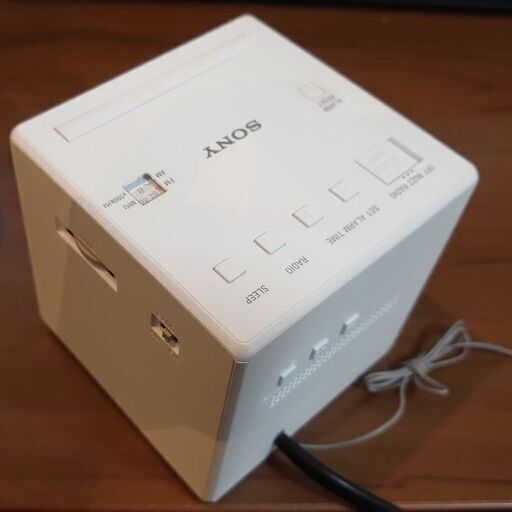 SONY クロックラジオ ICF-C1 ホワイト