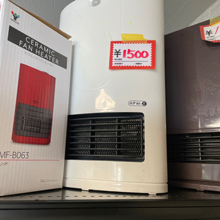 電気ストーブ❗️ファンヒーター❗️1000円から取り揃えております❗️寒くなってきた今の時期に❗️の画像