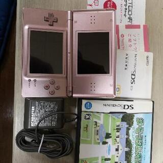 美品ニンテンドーＤＳライト　パールピンク＆ダービースタリオン付の画像