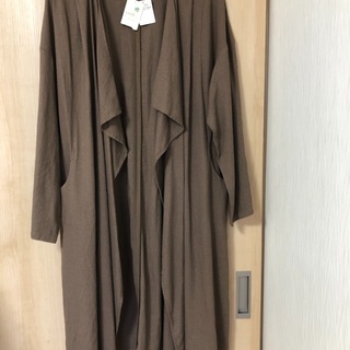 新品　ロング丈のニュアンスコート　earth music & e...