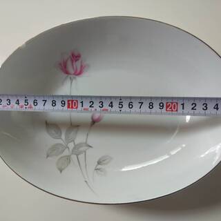 FINE SEYEI CHINA　食器　お皿　セーエー陶器　楕円3枚セット　直接取引歓迎　取り置き無料 愛知県岡崎市からの画像