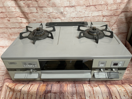 ノーリツ NORITZ NLG2261TQ2LGL/13A [ライトグレーホーロー 無水片面グリル オンチョウ LP用 左強火タイプ]