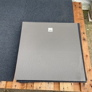 タイルカーペット HA104 ブラック　50×50cm 13枚の画像