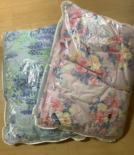 羽毛肌掛け布団ペア　西川産業　未使用品