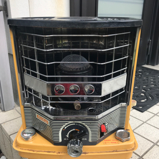 古い　石油ストーブ　レトロ