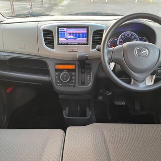 フル装備　H26！希少２万キロ台！OEM車！マツダ フレア⇒スズキのワゴンR！2年車検付き、地デジナビ、S－エネチャージ、アイドリングストップの画像