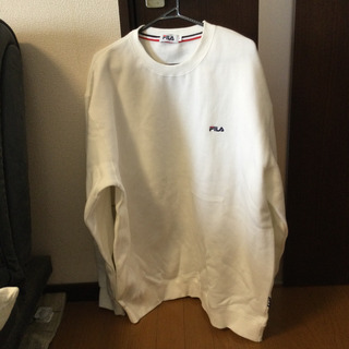 メンズの4LのFILAの裏起毛スウェット