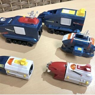当時物 ポピー 機甲艦隊ダイラガーXV DX機甲合体カイラガーフィフティーン 現状品 欠品ありの画像