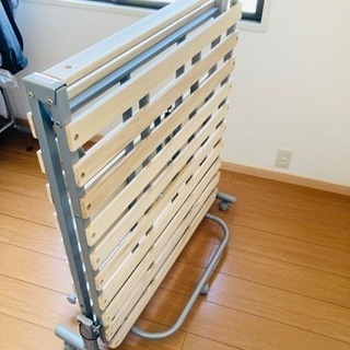 譲ります　シングル　折り畳みベッドの画像