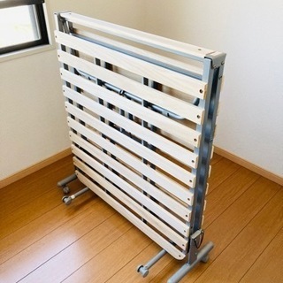 譲ります　シングル　折り畳みベッドの画像