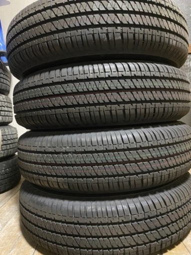 ほぼ新品！2021年製造　BS DUELER H/T 195/80R15 15インチ　夏タイヤ　ジムニーシエラ　ハイエース　エスクード