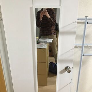 ニトリのドア掛けミラーを無料でお譲り致します。
