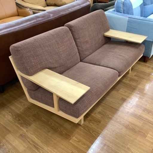 カリモクkarimoku 2人掛け布ソファー【トレファク　川越店】