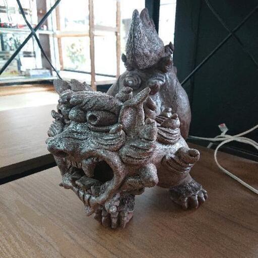 手作りシーサー   一対 決まりました