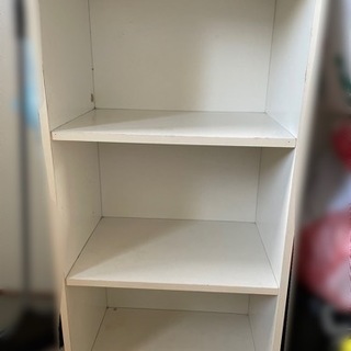 ボックス棚 3段 白色