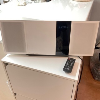 【取り引き決定】 美品！パナソニック　CDコンポ　リモコン付き