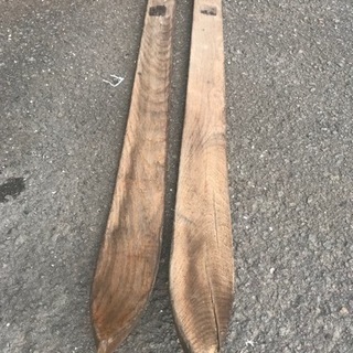アンティーク スキー板 ストック 木製スキー ストック 昭和 アンティークの通販 by のり's shop