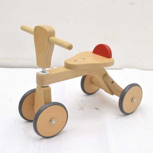 HOPPL ファーストウッディバイク 三輪車　足蹴り　ペダル無し(0220403928)