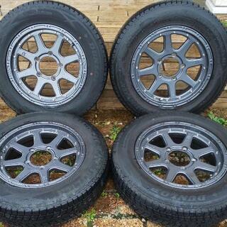 取りに来れる方値下げします。ジムニー エクストリームJ XJ スタッドレスタイヤ タイヤホイール4本セット！JA11 JB23 JB64 JA22 