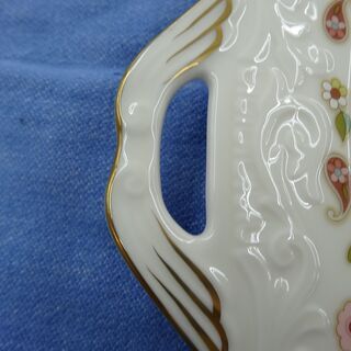 ノリタケ コンテンポラリー 耳付きプレート 花柄 皿 札幌 西岡店の画像