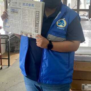 浦添市内間～宮城周辺エリア★朝刊配達スタッフ★5万円以上可【要原付免許】の画像