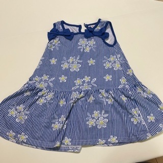女の子ワンピース　花柄　100センチ　