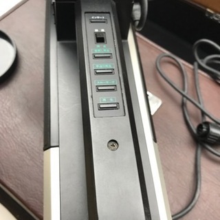 昔のビデオカメラ。National VZ-C90。動作未確認。の画像