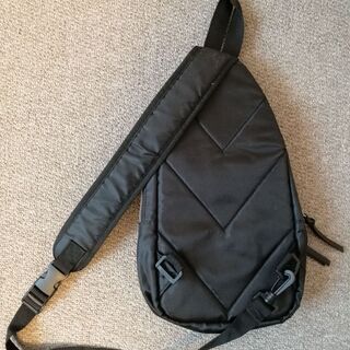 機能的な黒のミニバックパック（アメリカで購入）の画像