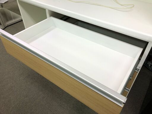 松田家具　キッチンボード　ターキーレンジ　ライト　品名1180　■幅約117cm 奥行約48.5cm 高さ約197.5cm