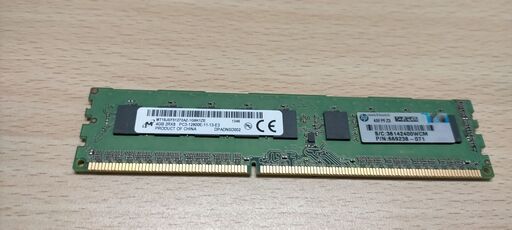＊＊＊HP 4GB 2Rx8 DDR3-1600/PC3-12800E メモリ 4GB 1枚＊②＊＊WCM＊＊＊