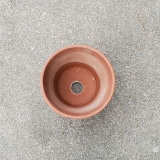 植木鉢  6号   赤焼き   の画像