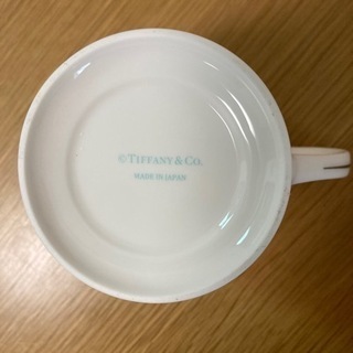 【差し上げます】TIFFANY&CO ペアカップの画像