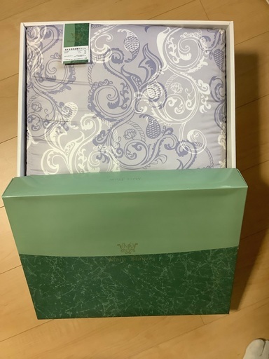 【お取引決定】羽毛合掛布団　新品　お値下げしました