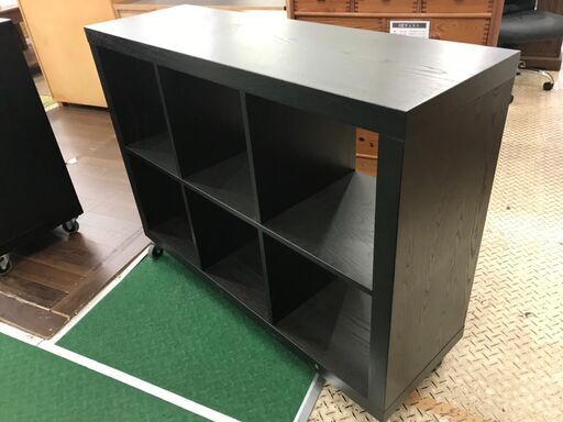 【愛品館八千代店】無印良品　オープンシェルフ　大型キャスター付　①【愛八GS】