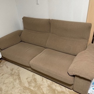 ソファー　3人掛け　ベージュ（募集停止中）